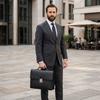 LOUIS VUITTON Epi Robusto Business bag Men's briefcase Epi Leather black M54532 Used