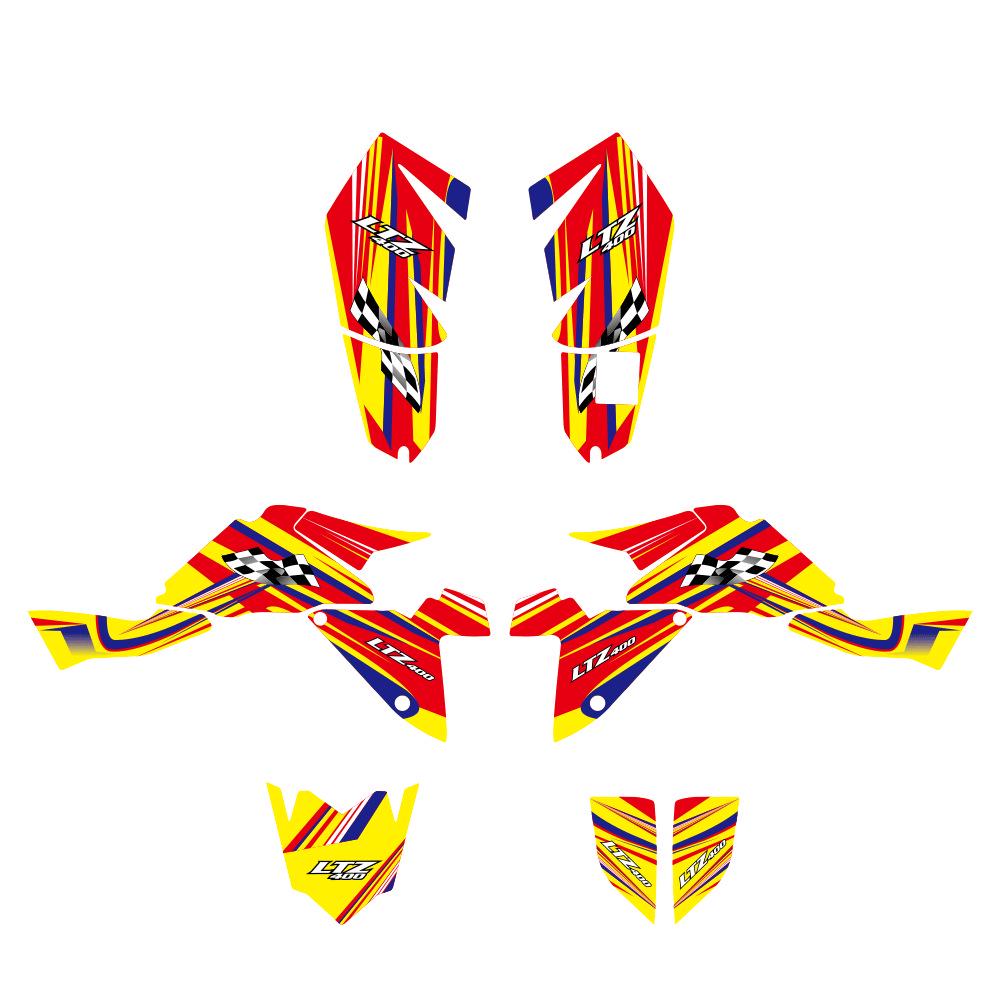 Custom Off-road Stickers for Suzuki LTZ400 (2009-2012)