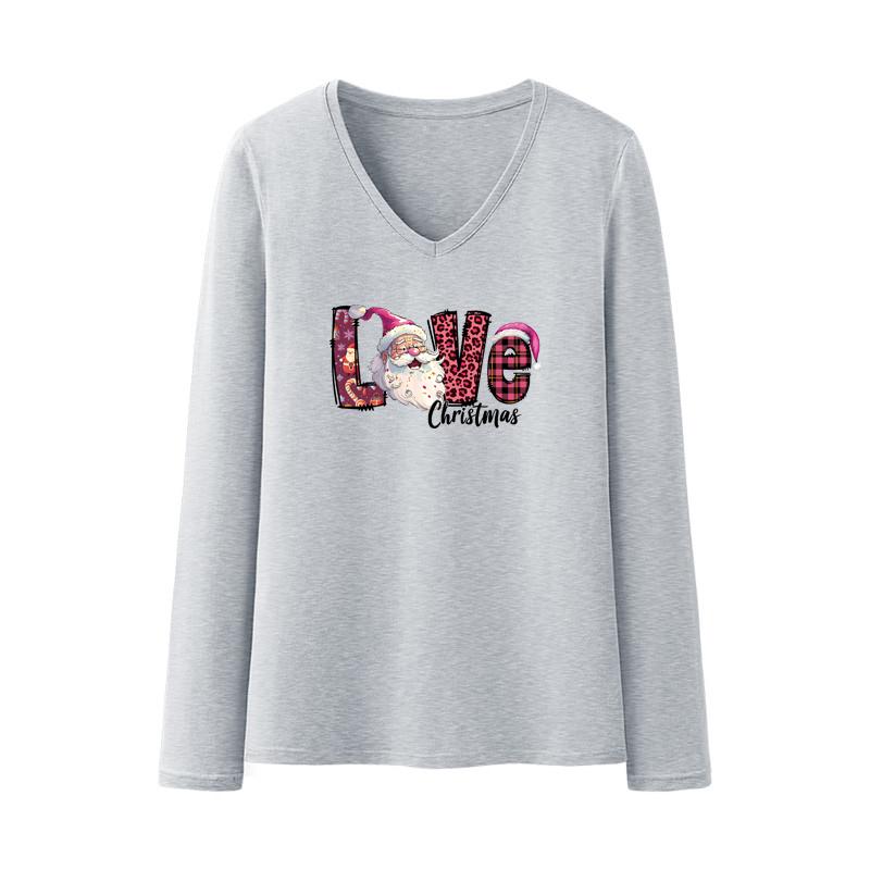 Love Christmas Iron-On Transfer Diy Accessory Washable Clothes Appliqued Heat-Adhesive Transfer Arts Crafts Ironing Sticker