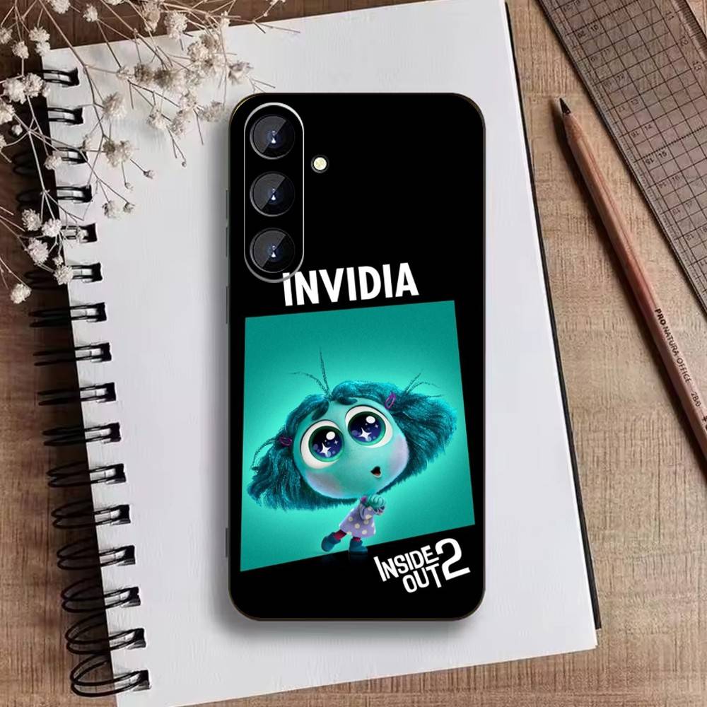 Adventure Anime Inside Out  Phone Case For Samsung Galaxy A73,21,22,32,71,53,52,51,80,5G Soft Black Cover