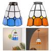 5in Diameter Glass Lamp Shade for E27 Sockets Loop Wall Sconces In Kitchen Corridor Bedroom Bar