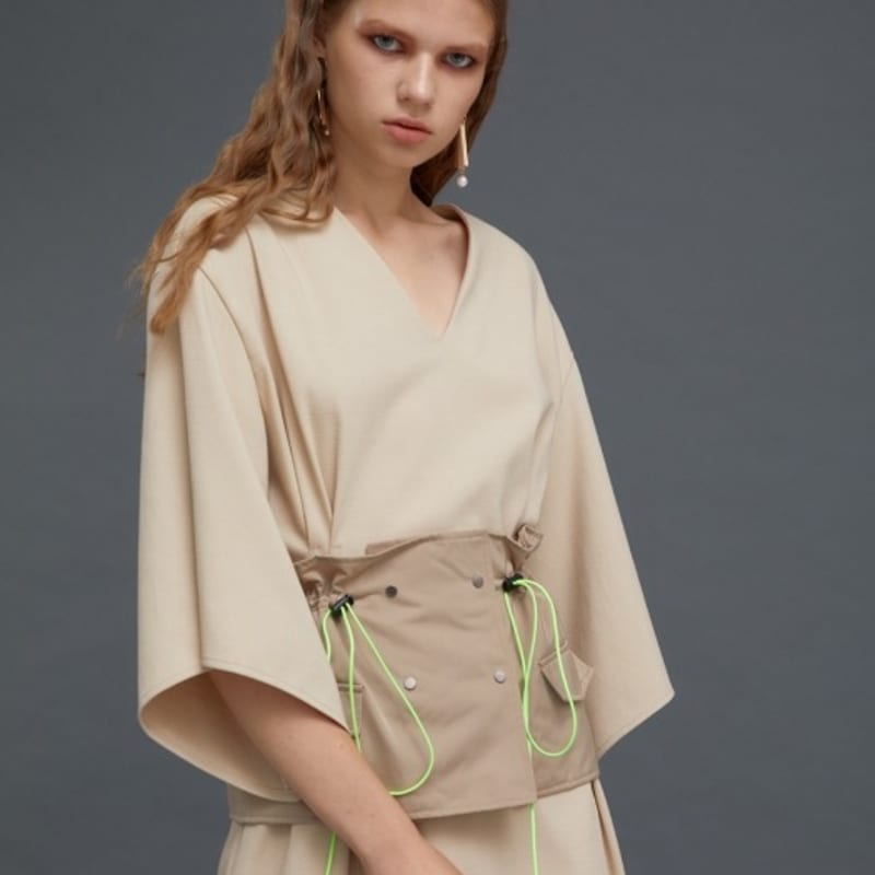 

BETTERKIND БЛЕСТЯЩИЙ РЕМЕНЬ_BP3AWA0007 BEIGE_FREE