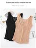 Postpartum Tummy Control Push-Up Corset Vest: Six-Row Hook Body Shaper for Women