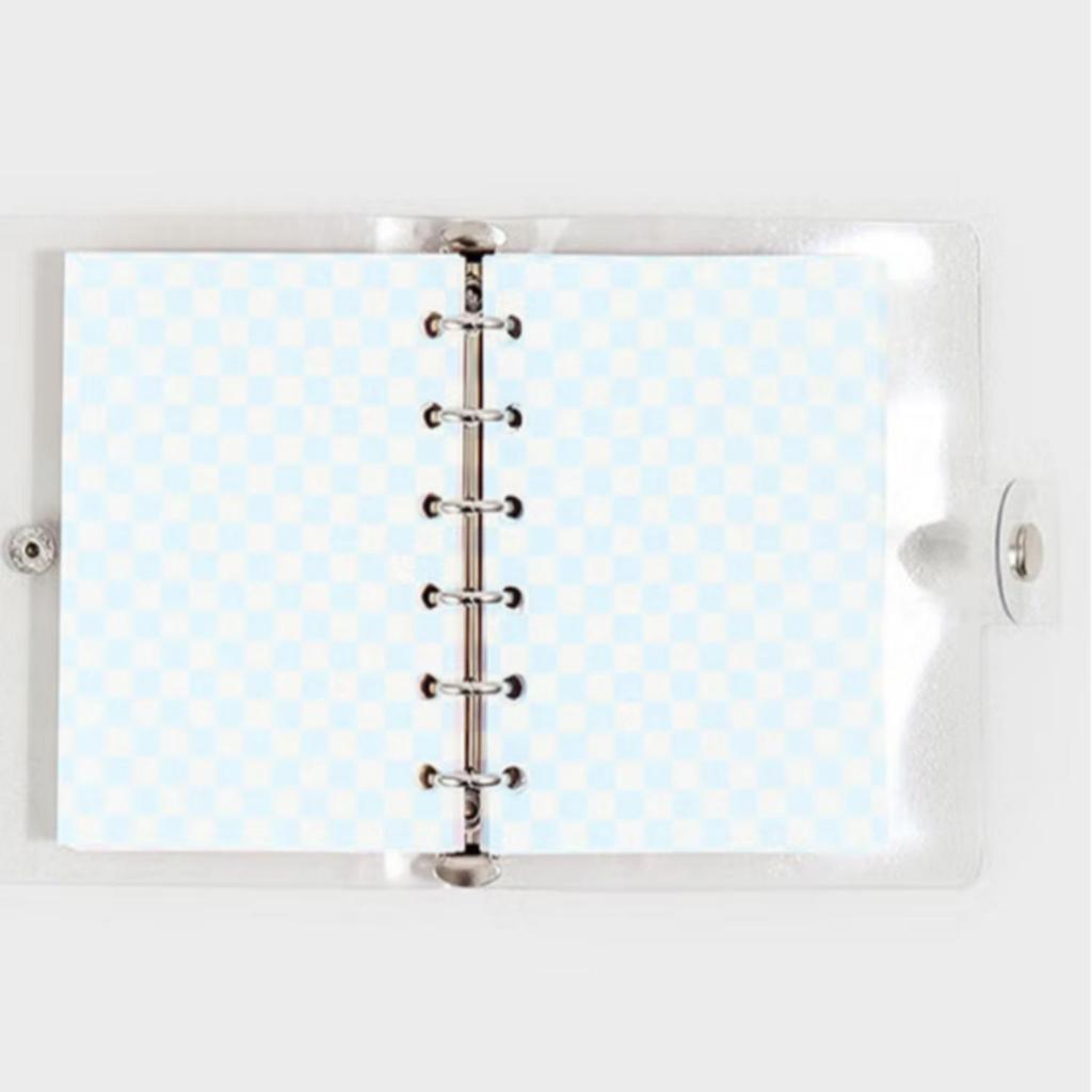 High Teen 6-hole Check Inner Notebook 80 Sheets