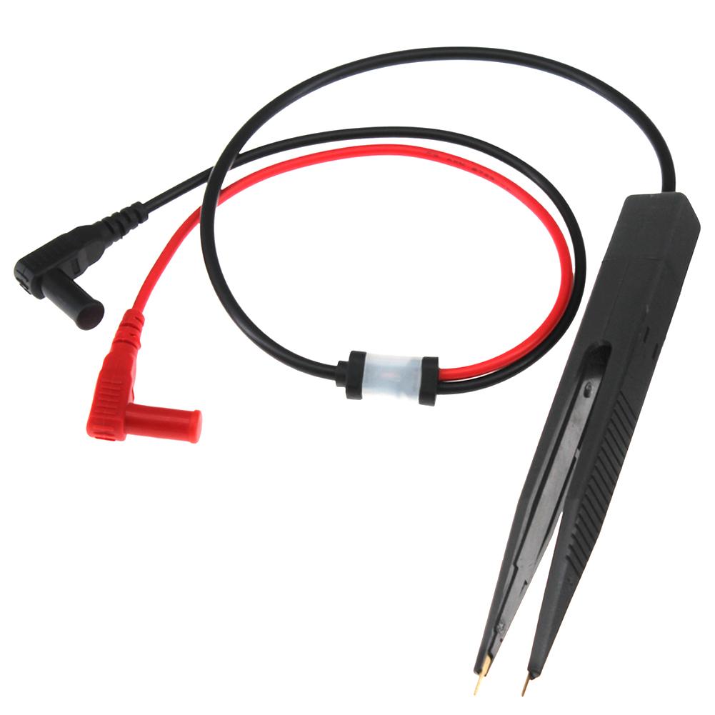 White SMD SMT Chip Capacitance Test Pen Clip For Multimeter