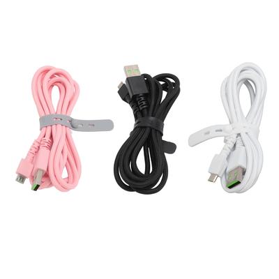 Charging Cable for Naga Pro Mouse  USB .9ft Long Antiwear Nylon Metal Mouse Charger Cord for R