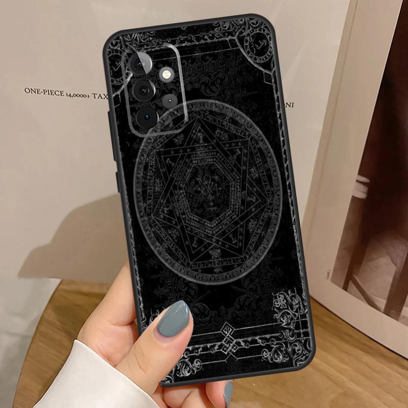 Girly Pastel Witch Goth Ouija Case For Samsung Galaxy A55 A35 A15 A54 A34 A14 A33 A53 A13 A23 A17 A06 A16 A56 A36 A32 A52