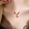 Elegant Pearl Necklace: Trendy, High-End Titanium Steel Clavicle Chain for Women
