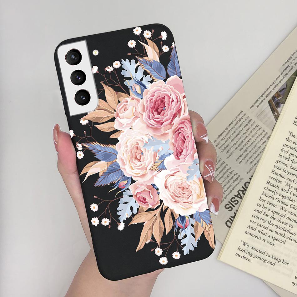 For Samsung Galaxy S21 Plus Ultra FE 5G Case Cute Painted Silicone Soft Protective Phone Cover for SamsungS21 S 21 FE Plus Ultra