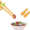 Kids Training Chopsticks Cartoon Animal Chopsticks Elementary Learning Chopstick Reusable Chopstick Chopsticks Learner Helper