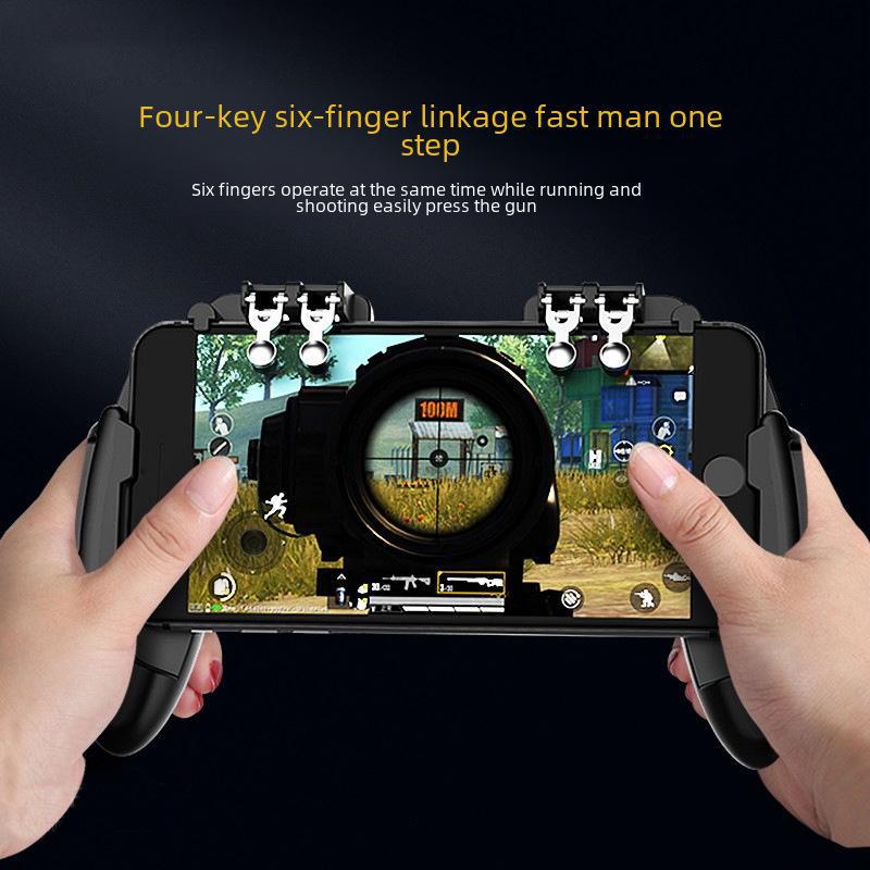 M10 M11 6-finger spillkontroller for PUBG har presis respons og forbedret varmeavledning.