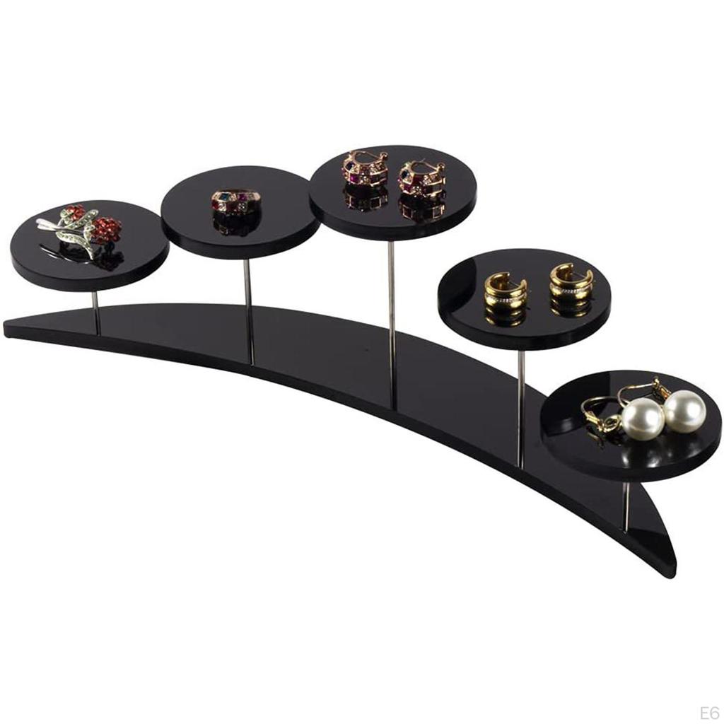 5 Tier Acrylic Stand Display Rack Party Holder