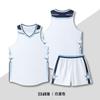 Unisex Basketball Jersey Set Loose Fit Training Uniform Team Sports Wear