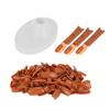 Nail Art Training Practice Finger Bendable Joints False Nail Tips Finger Mannequin with Base