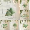 1Pc Christmas Tree Hanging Decoration Plastic Green Butterfly Hanging Christmas New