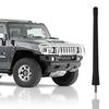7 Black External Antenna Masts for Hummer H2 2003-2009 - Replacement Antennas for Cars, Trucks, and SUVs - Compatible with FM and AM Radios - Car & Tr