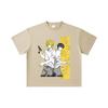 260 GSM Double Yarn 32 Count 100% Cotton Banana Fish V1 Print Unisex Heavy Cotton T Shirt… More