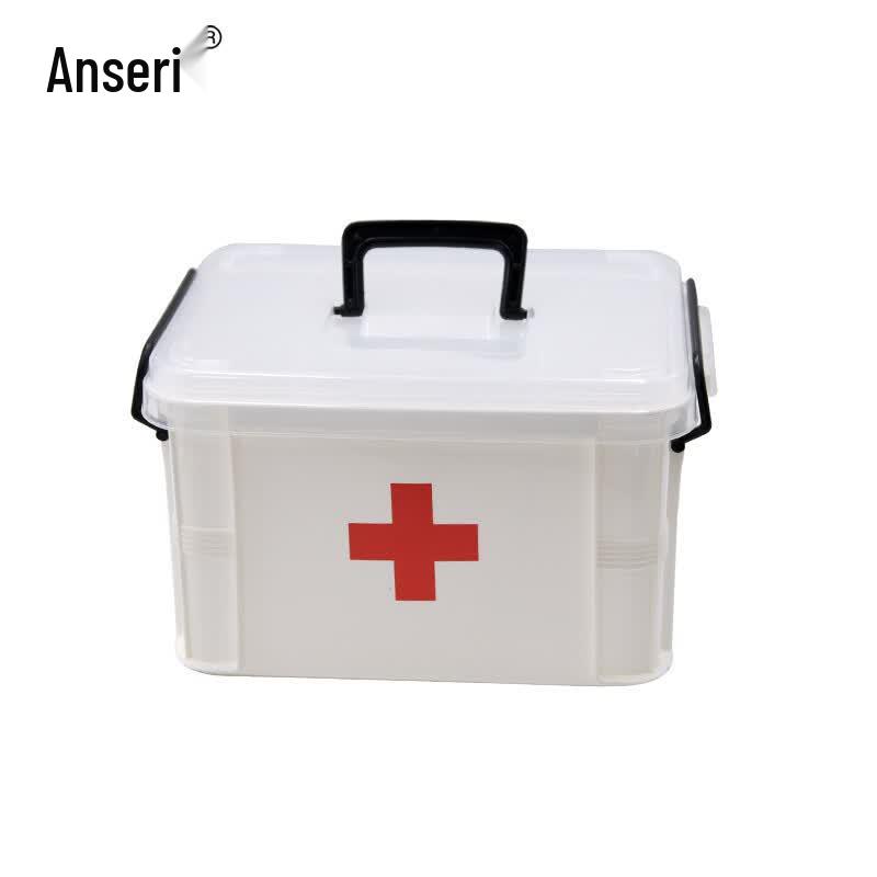 Portable Multi-functional Plastic Medicine Storage Box