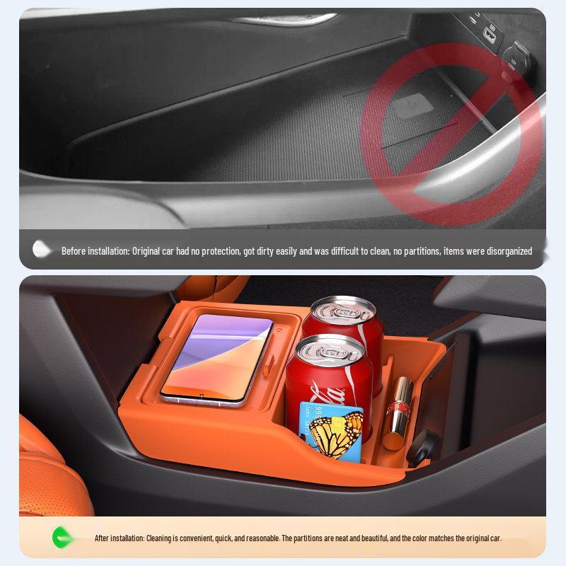 Fengshen L7 Center Console Lower Storage Box: Fits 25 Models