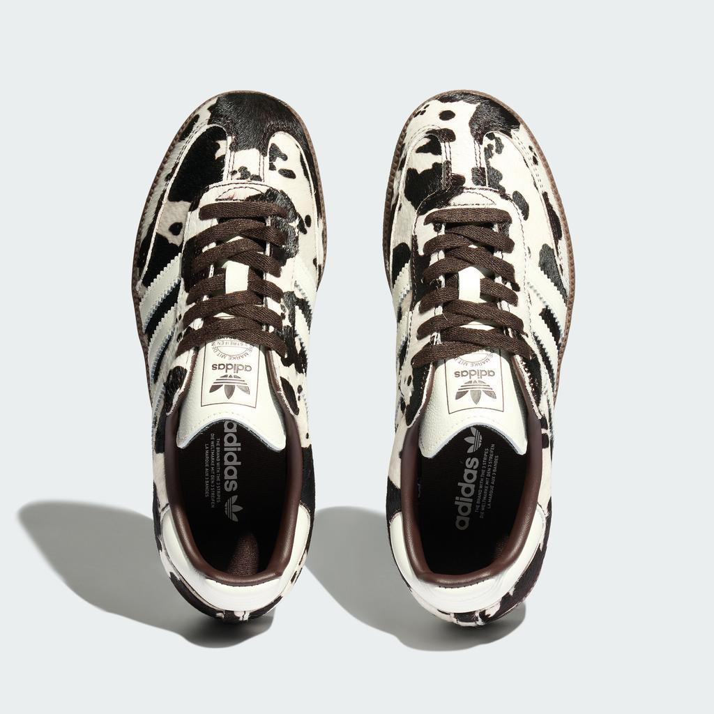 adidas Samba OG Cow Print Dark Brown White (Women's)