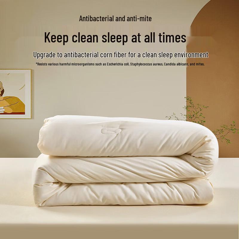 FUANNA Antibacterial and Anti-Mite Corn Fiber Winter Quilt