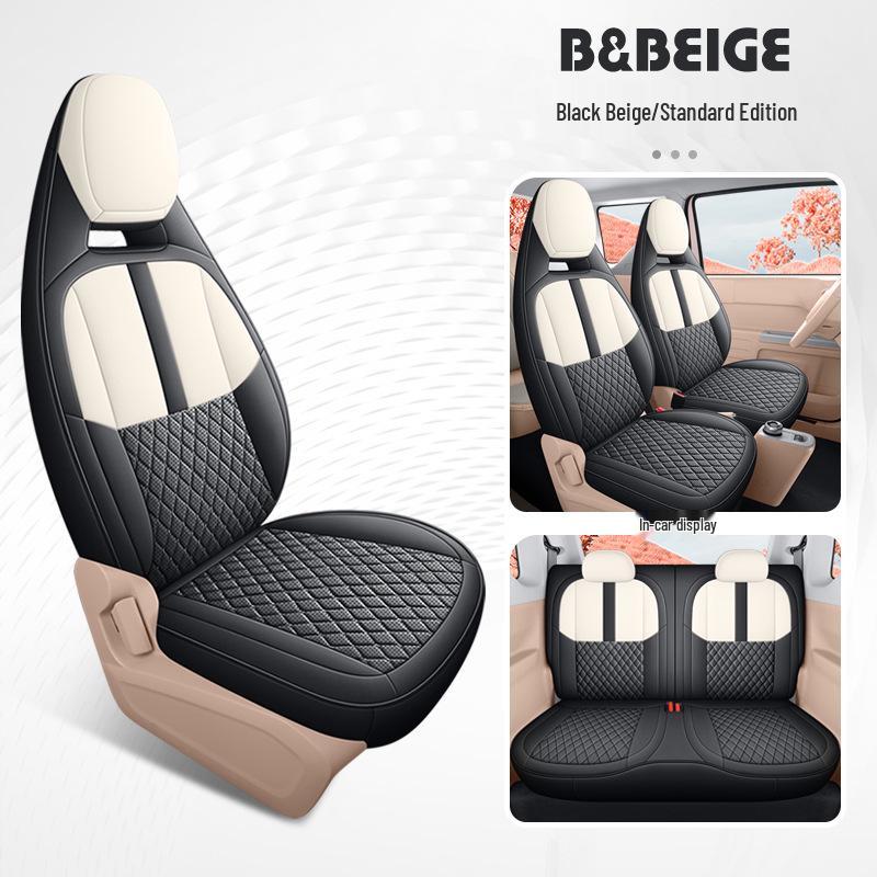 

Geely Panda Mini Специальный Автомобиль Полный Обхват Кожаный Мультяшный Чехол на Подушку Сиденья Panda Mini Special (4 Seats)