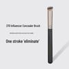 Round 270 Concealer Brush, Precision 370 Under-Eye Brush, Soft 170 Streak-Free Foundation Brush for Makeup Artists