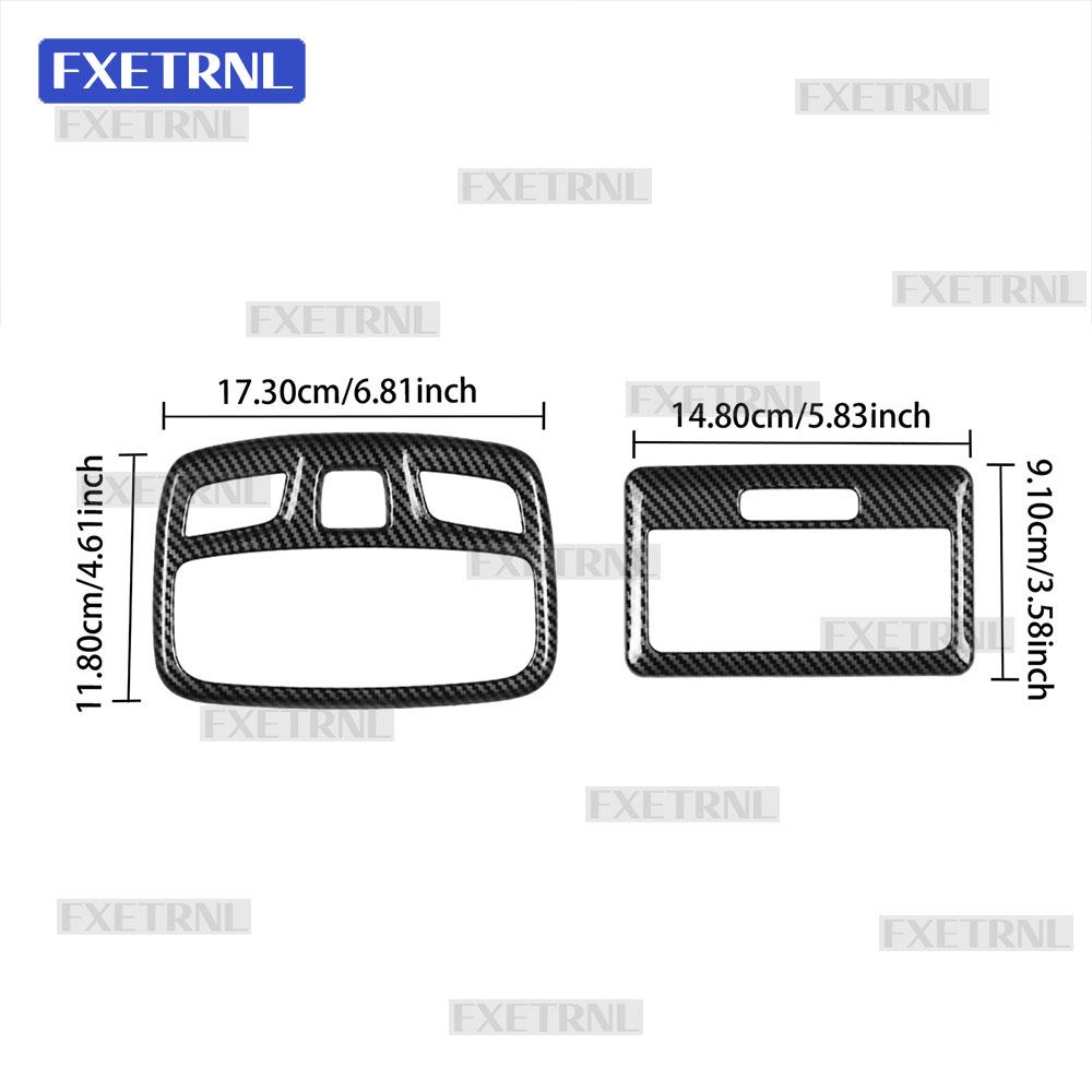 Reading Light Sticker For Suzuki Jimny JB74 JB64 Nomade 2018-2025 3/5-Doors Car Glossy Black Carbon Fiber Style Accessories