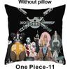 Povlak na polštář One Piece Monkey D Luffy Exkluzivní limitovaná edice pro fanoušky anime Dekorace s tématem pokladu pro ložnici kolejní pokoj