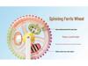 Tri-Color Rotating Ferris Wheel Baby Windmill: Multifunctional, Colorful Suction Cup Rattle Toy