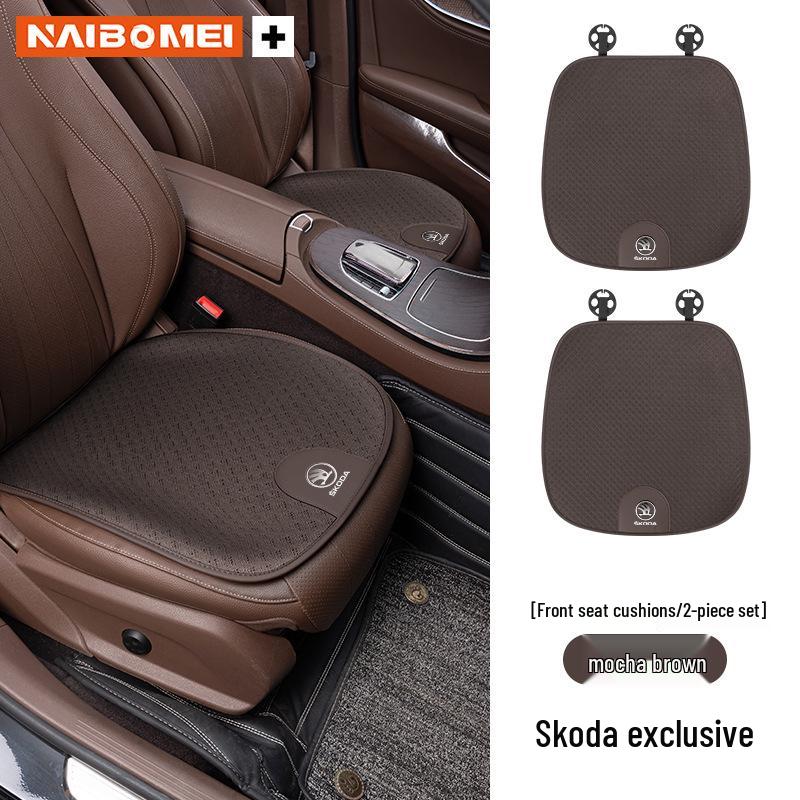 Skoda Octavia, Superb, Kamiq Car Seat and Lumbar Support Cushion for All Seasons.