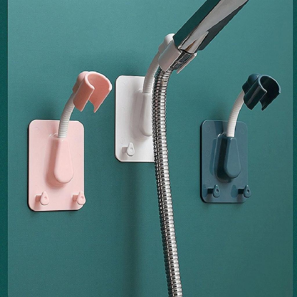 No-Drill Adjustable Shower Holder for Bathroom, Shower Spray Mount Bracket with Toilet Lid Base, Shower Hanger