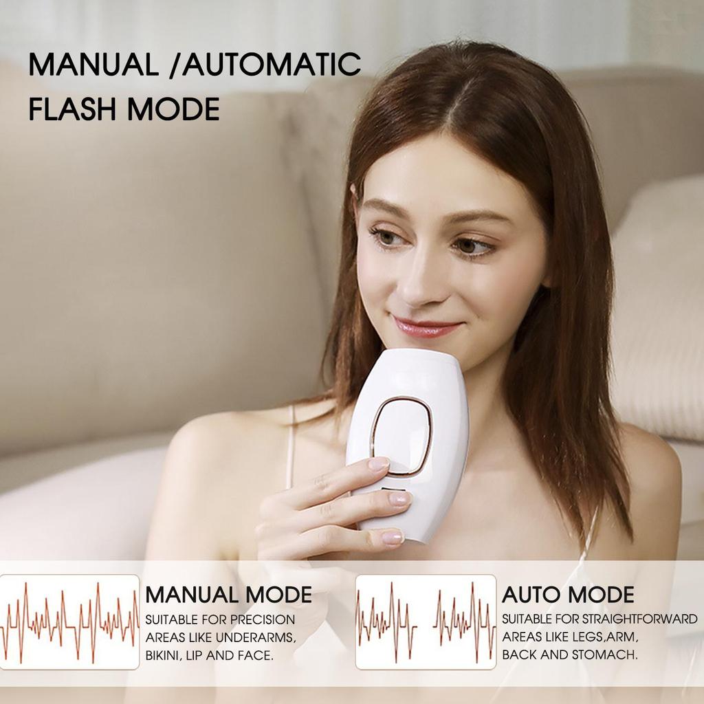 Pulses Light Laser IPL Hair Removal Devices for Women Epilator Permanent Painless Hair Remover Epilators for Bikinis Body Armpits Legs Arms