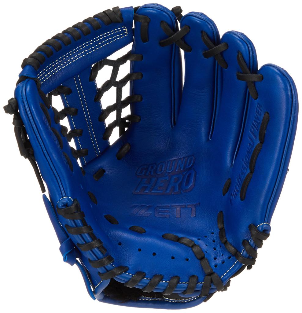 ZETT chlapecké softbalové rukavice Grand Hero Royal Blue pravý vrh BJGB76545 All-Round (2500)