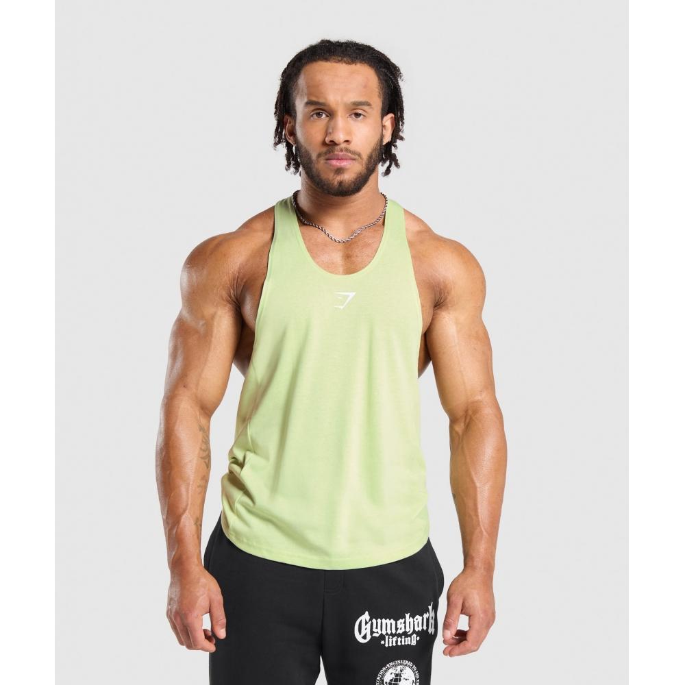 

GYMSHARK React Stringer Pastel Sage Green A2A9B ECJM XS