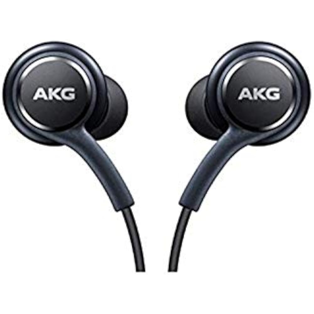 OEM Stereo Headphones with Mic for Samsung Galaxy S8 S9 S8 Plus S9 Plus Note 8 - Designed by AKG ...