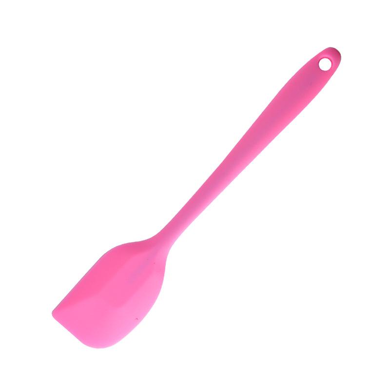 Silicone Spatula for Baking and Cake Cream, One-Piece Solid Color, Small,  OPP Bag.