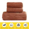 Face Towel High Absorbent No Shedding Fluffy Soft Coral Fleece Bath Towel for Kids Adults Travel 74 X 34cm