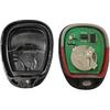 Keyless Entry Remote Control Key Fob Replacement Fits for Chevy Silverado 1500 2500 HD 2003-2006 Avalanche Equinox SSR Suburban Tahoe GMC Sierra