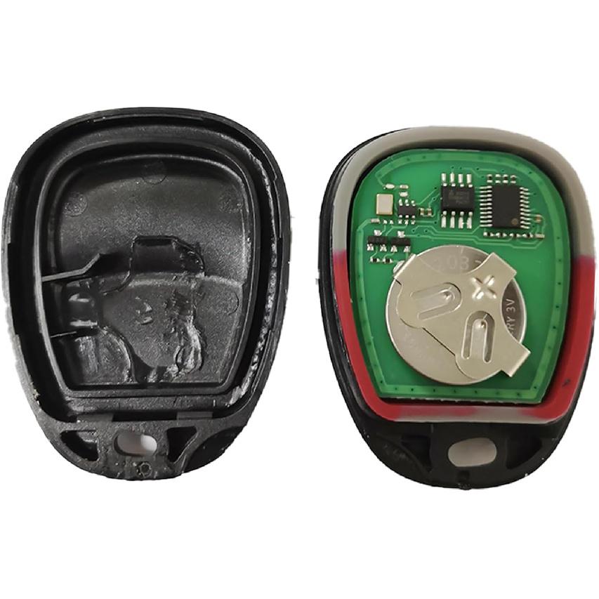 Keyless Entry Remote Control Key Fob Replacement Fits for Chevy Silverado 1500 2500 HD 2003-2006 Avalanche Equinox SSR Suburban Tahoe GMC Sierra
