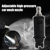 1/4 Quick Connector Car Washing Nozzle Adjustable Spray Nozzle for High Pressure Washer 3000 PSI Water Jet Cleaner Lance Tools