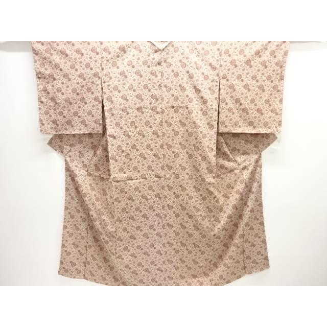 Flower pattern woven kimono [Taisho Roman] [Weared] [Taisho Roman]