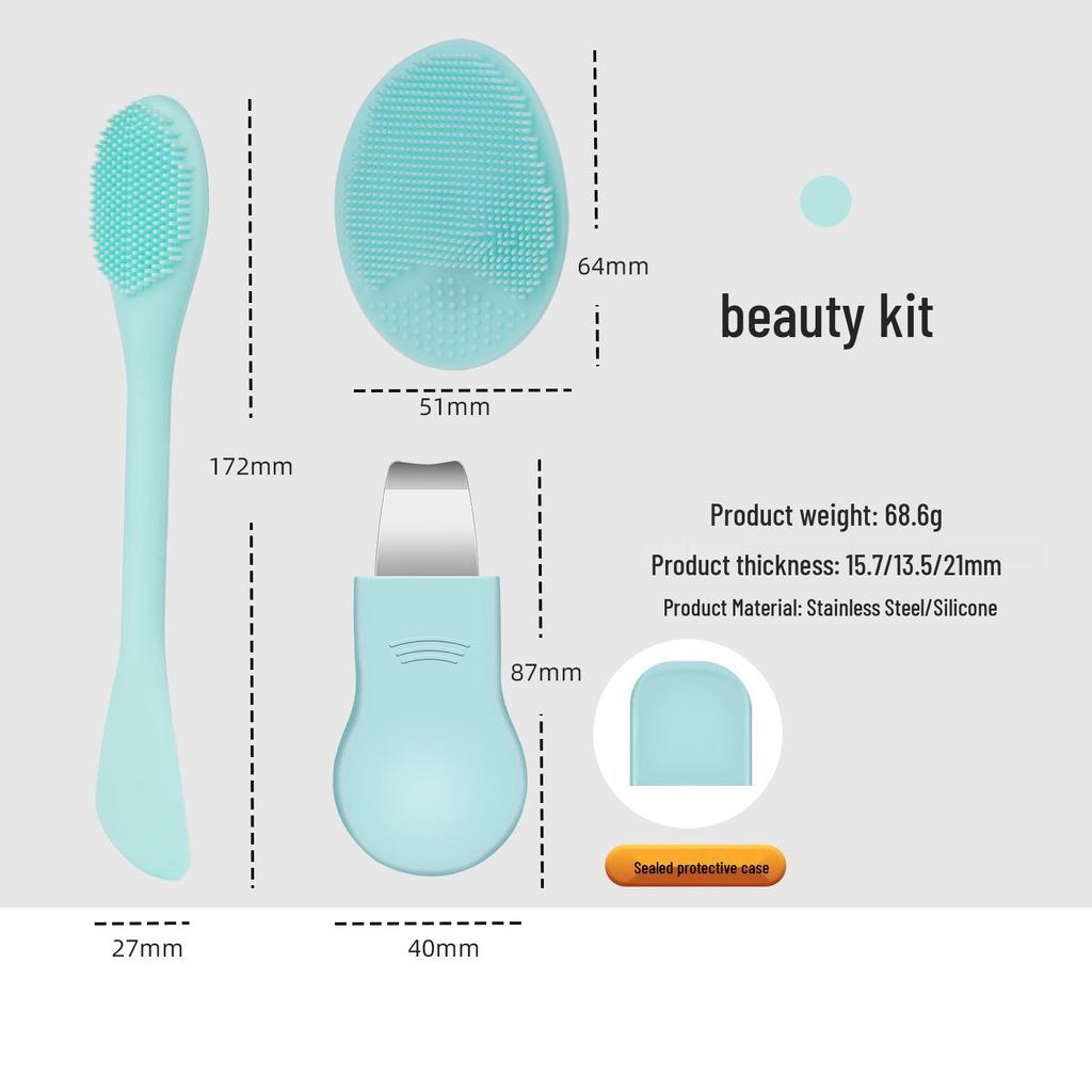 Double-Ended Blackhead Remover Spoon for Deep Cleaning and Pimple Treatment