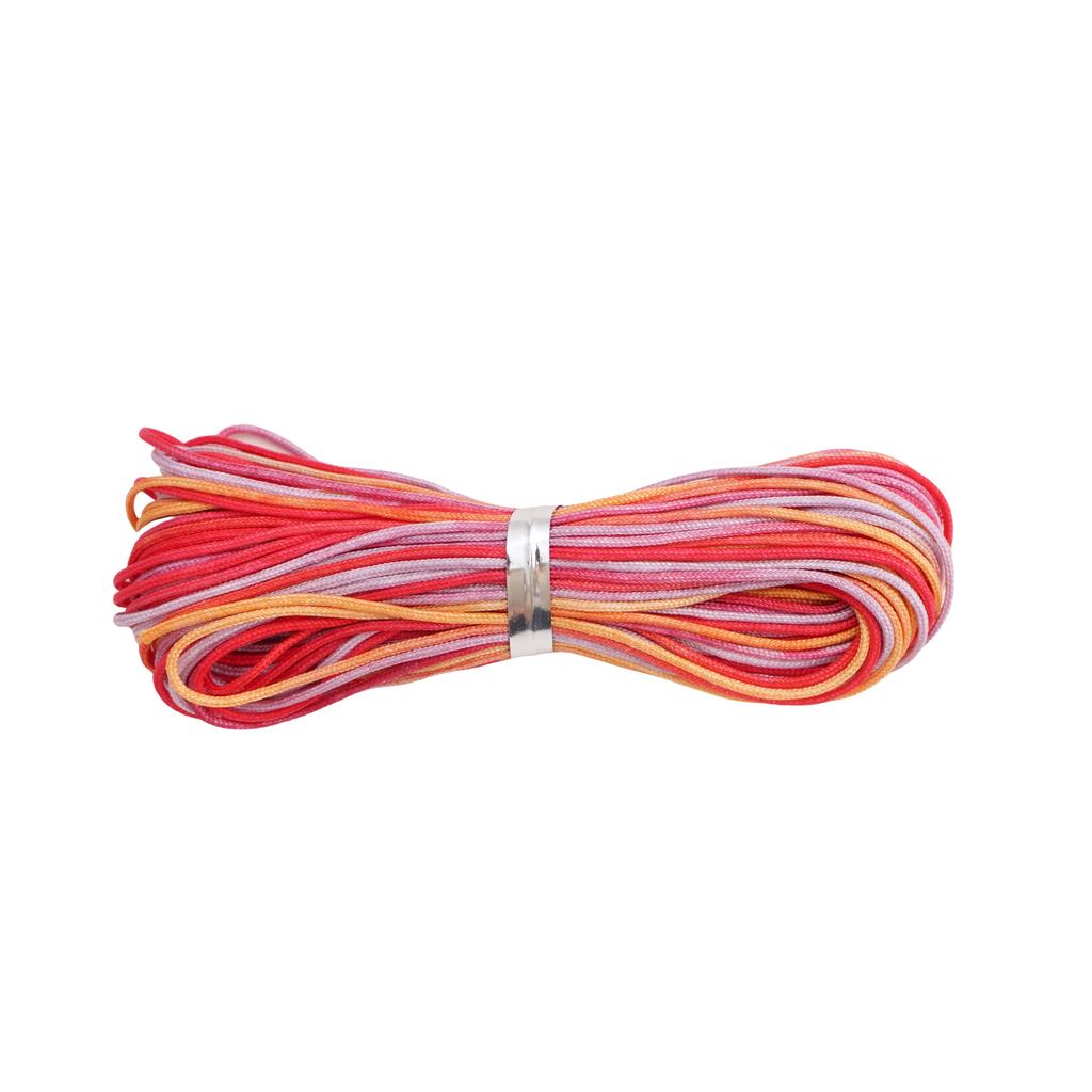 5-50m/lot 0.8mm Cotton Cord Nylon Cord Thread String DIY Beading Braided Bracelet Jewelry Making