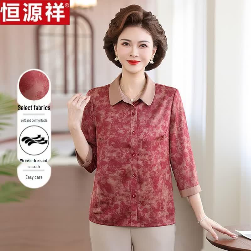 Hengyuanxiang Women s Floral Jacquard Cardigan 6XL