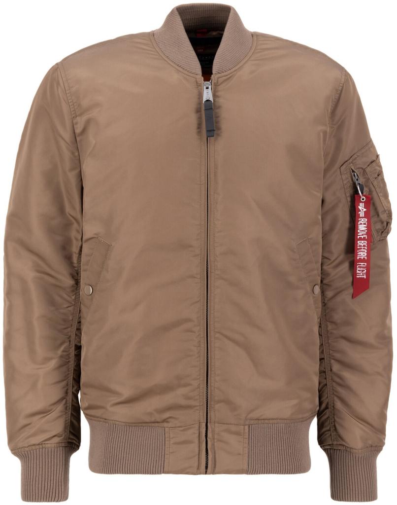 Demi-season Jacket Alpha Industries MA-1 VF 59 Long (168100) Taupe