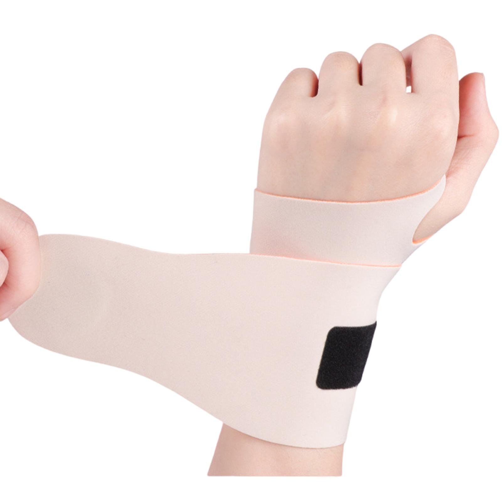 

Elastic Wrist Support Ultra Thin Wrist Brace Adjustable Compression Wrist Wrap for Carpal Tunnel Breathable Wrist Wrap червоний