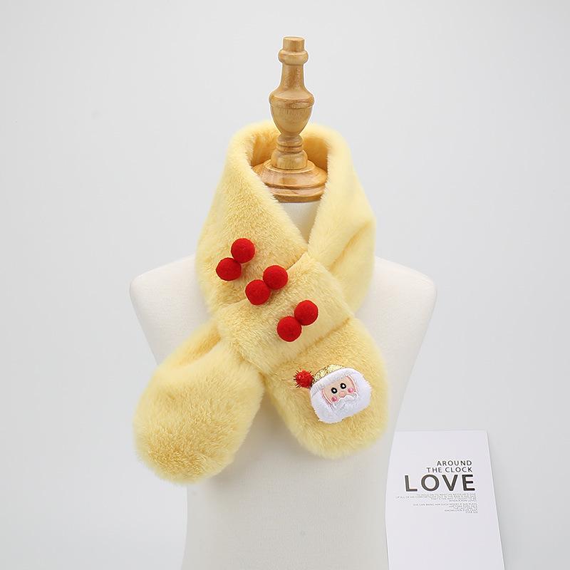 Children's Cute Cartoon Winter Scarf - Korean Style for Boys and Girls