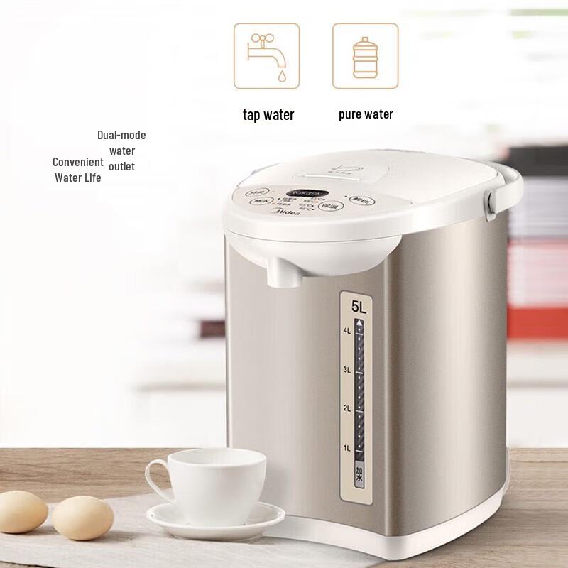 Midea 5L Electric Kettle Thermos with Multi-Temp Control CN plug (adapter included)