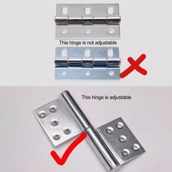 Door Hinge Adjustment Tool Universal Easy Anti-Theft Door Hinge Gap Use Dual-Head Design Adjusting Wrench